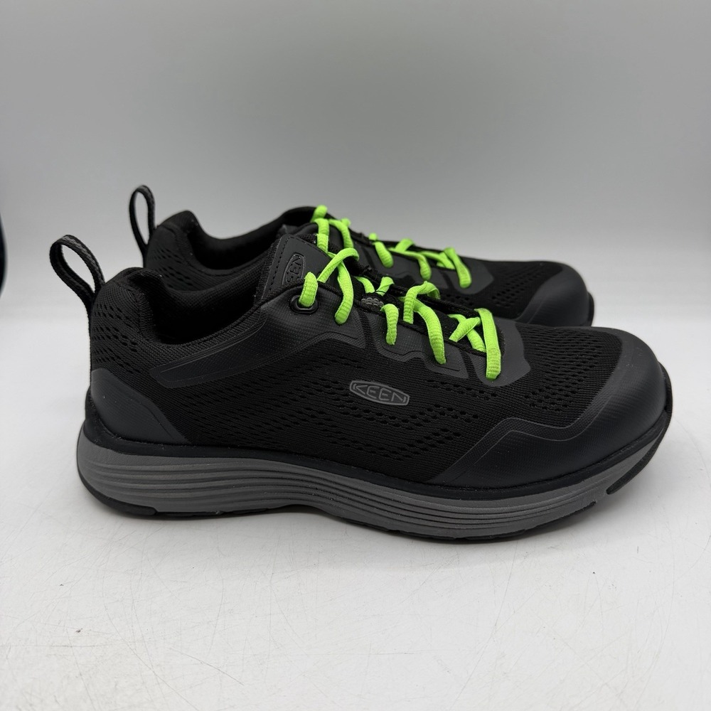 Keen Sparta 2 Shoes Womens Sz 7.5 M Black Steel Toe Utility Work Sneakers